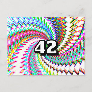 Carte Postale 42 (vous pouvez changer le nombre)