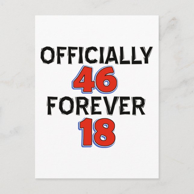 Carte Postale 46e anniversaire (Devant)