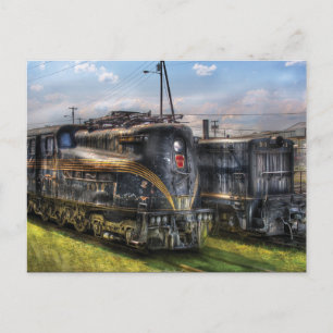 Carte Postale 4919 - Locomotive électrique du chemin de fer de P