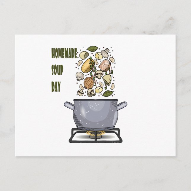 Carte Postale 4 février - Journée de la soupe maison (Devant)