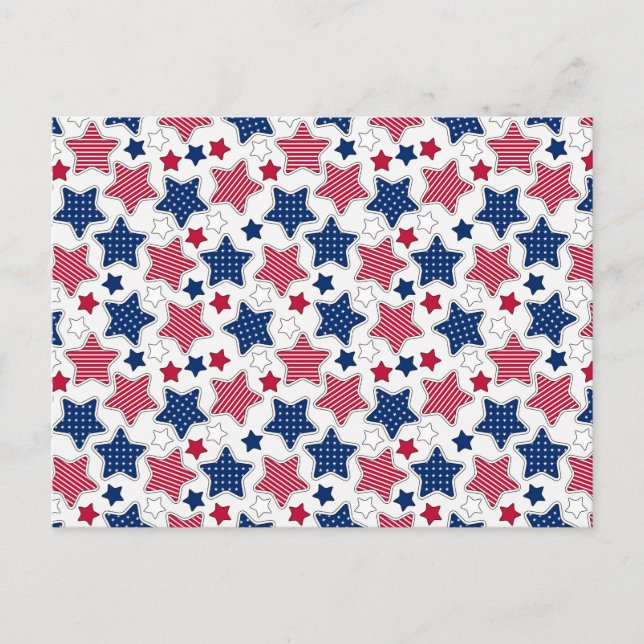 Carte postale 4 juillet (Devant)