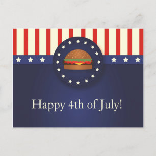 Carte postale 4 juillet