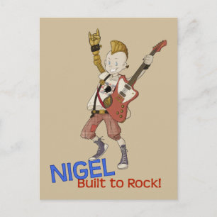 Carte Postale 4 Petits monstres - Nigel