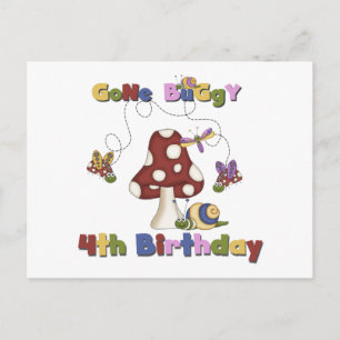 Carte Postale 4e Bogue Anniversaire Tshirts et cadeaux