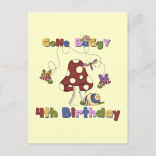Carte Postale 4e Bogue Anniversaire Tshirts et cadeaux