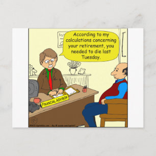 Carte Postale 508 nécessaires pour mourir dernier mardi dessin a