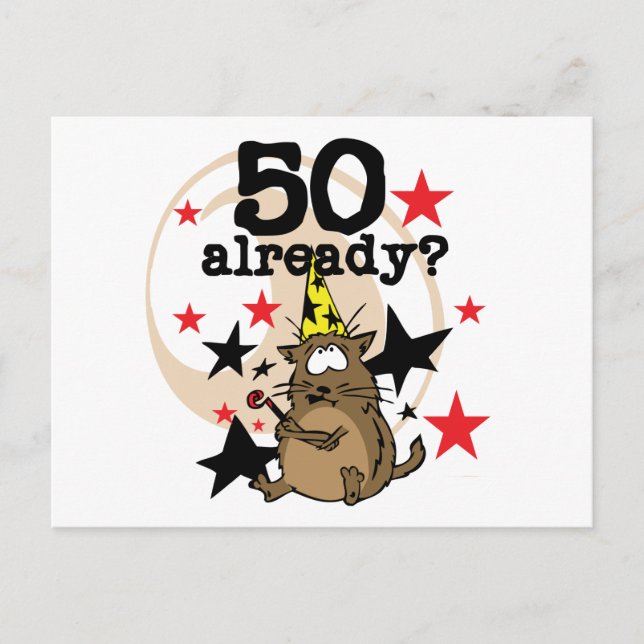 Carte Postale 50 Anniversaire (Devant)