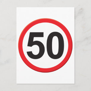 Carte Postale 50 ans