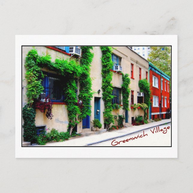 Carte postale 5 - Greenwich Village, NYC (Devant)