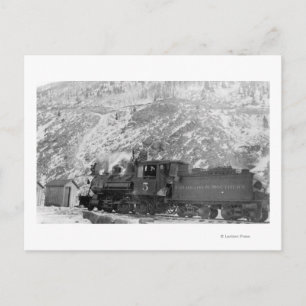 Carte Postale #5 Moteur ferroviaire Colorado & Southern