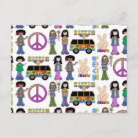 60 ans rétro Hippie amour paix