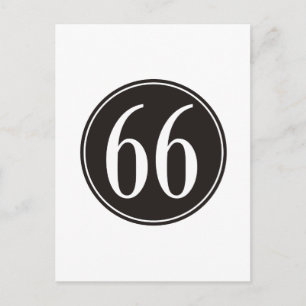 Carte Postale #66 Cercle noir