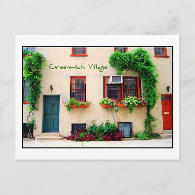 Carte postale 6 - Greenwich Village, NYC (Devant)