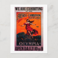 6e Poster vintage international Aero Expo