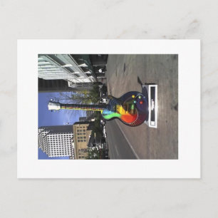 Carte Postale 6ème rue guitare, Austin series