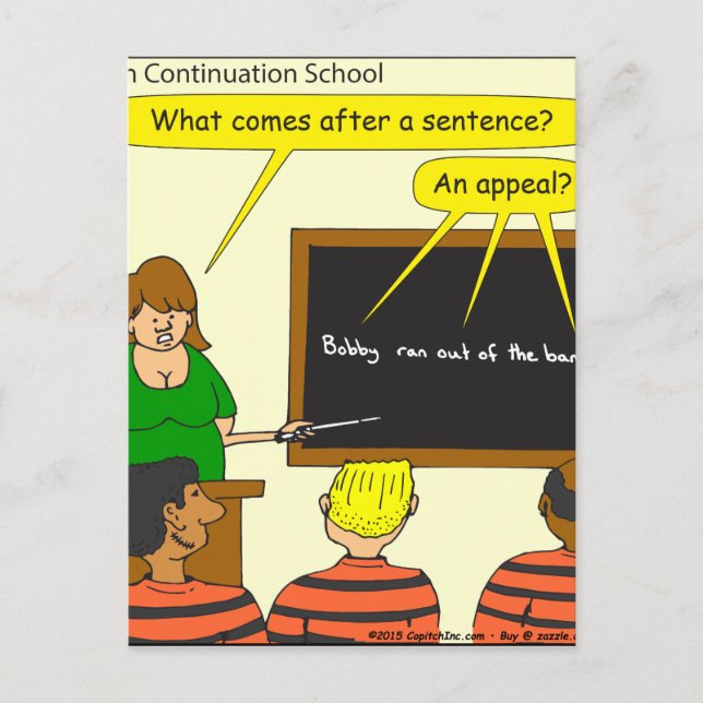 Carte Postale 703 vient après un dessin de condamnation (Devant)