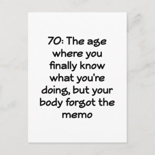 Carte Postale 70 ans Un hommage enjoué à sept décennies