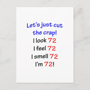 Carte Postale 72 Coupons la merde