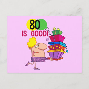 Carte Postale 80 est de bons T-shirts et cadeaux d'anniversaire