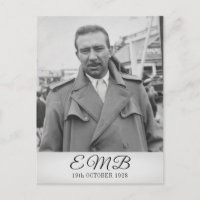 90e anniversaire Elégante photo Monogramme Homme A