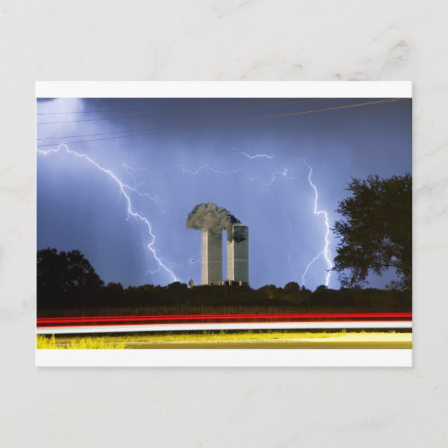 Carte Postale 9-11 Nous n'oublierons jamais (Devant)