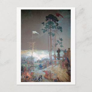 Carte Postale #9 La réunion à Krizky, Mucha