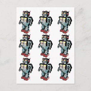 Carte Postale 9 robots