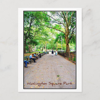 Carte postale 9 - Washington Carré Park, New York