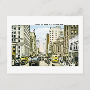 Carte Postale 9ème et Euclid Avenue, Cleveland, Ohio