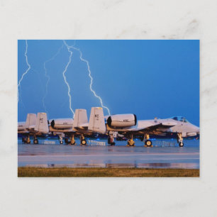 Carte Postale A-10 Thunderbolt II