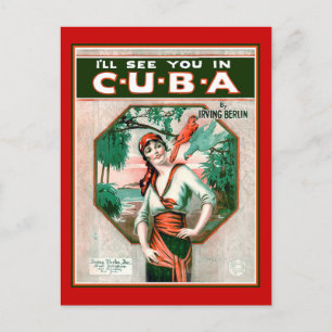 Carte Postale À Cuba