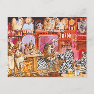 Carte Postale A dangerous bar