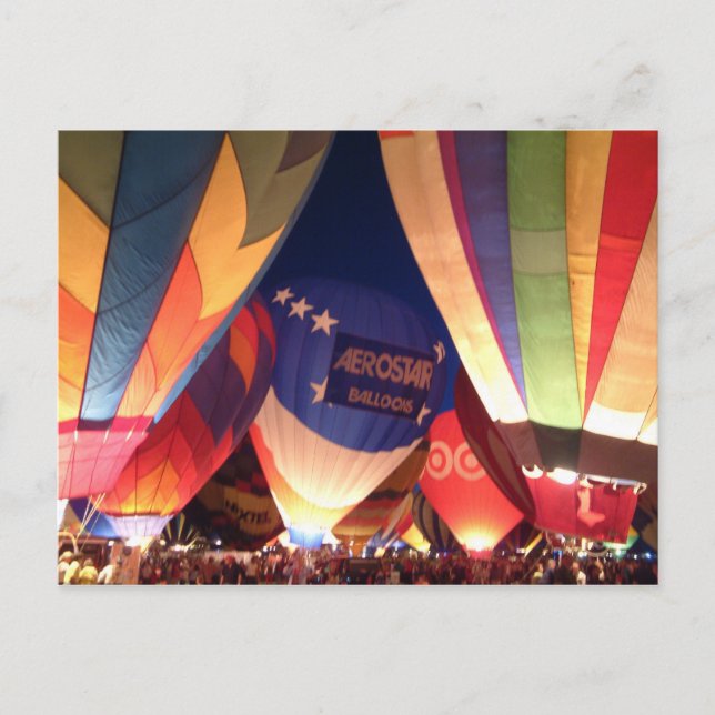 Carte postale à éclat de ballon (Devant)