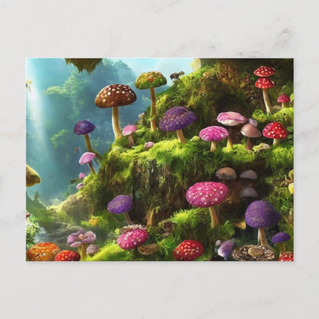 Carte Postale A fantasy forest (Devant)