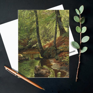 Carte Postale A Forest Stream (1895)