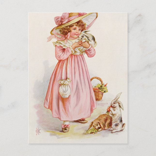 Carte Postale A gauche, 1920 (Devant)