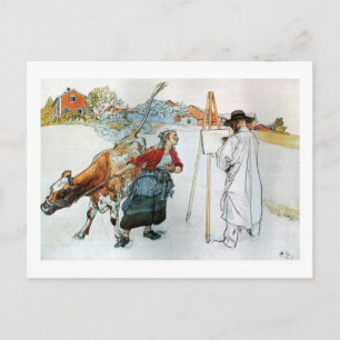 Carte Postale À la ferme