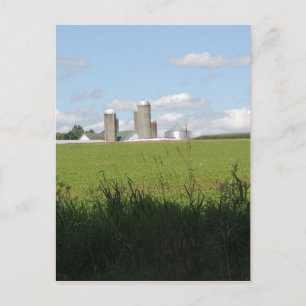 Carte Postale À la ferme