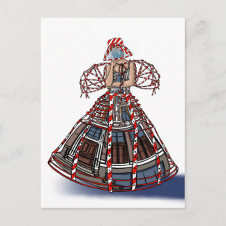 Carte Postale "À la mode"