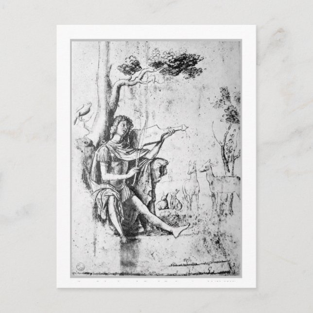 CARTE POSTALE À LA MUSIQUE (Devant)