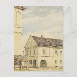 Carte Postale À la tour de l'horloge à Spisska Sobota