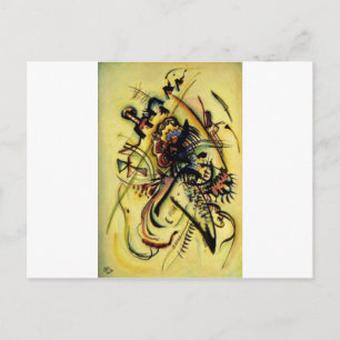Carte Postale À la voix inconnue de Kandinsky