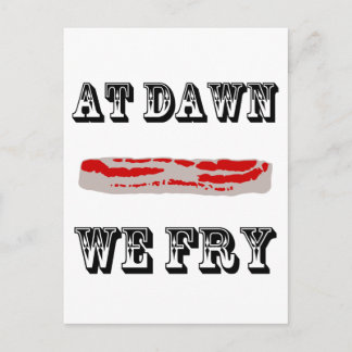 Carte Postale À l'aube, nous frissons