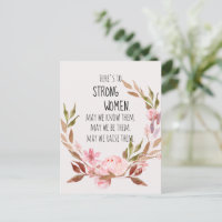 À l'honneur des femmes fortes Pink Peony 