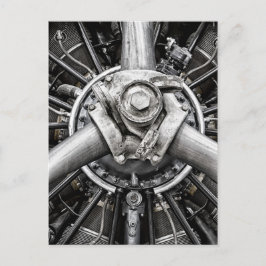 Carte Postale À l'intérieur d'une hélice