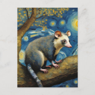Carte Postale A Opossum par Van Gogh