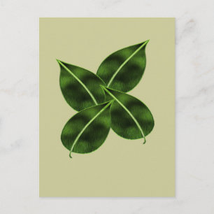 Carte postale à quatre Feuilles