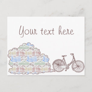 Carte Postale À vélo Aarhus,