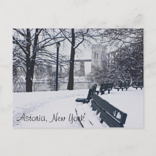 Carte Postale A View of the Hellgate Bridge, Astoria NY