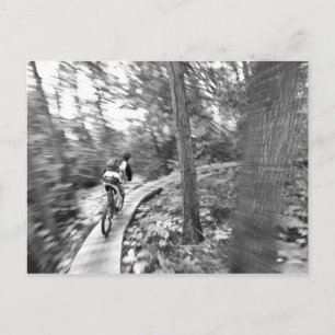 Carte Postale Aaron Rodgers en VTT sur le Stairway to